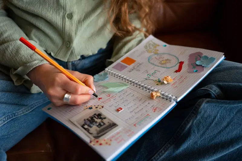 journaling and emotional reflection